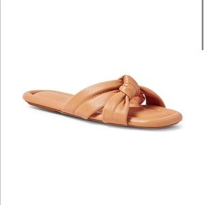 New Loeffler Randall puffy leather slides